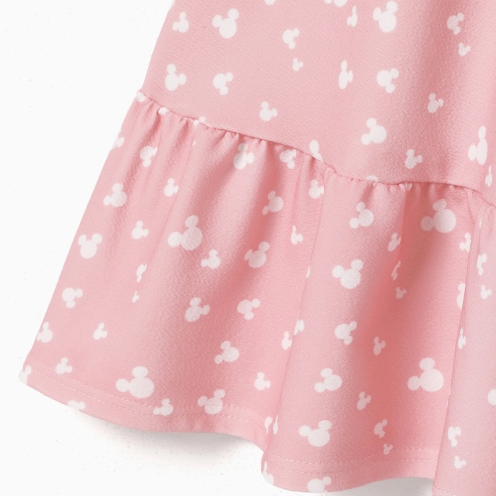 PatPat Pink Long Sleeve Wrap Midi Dress with Bow - Picture 5 of 11